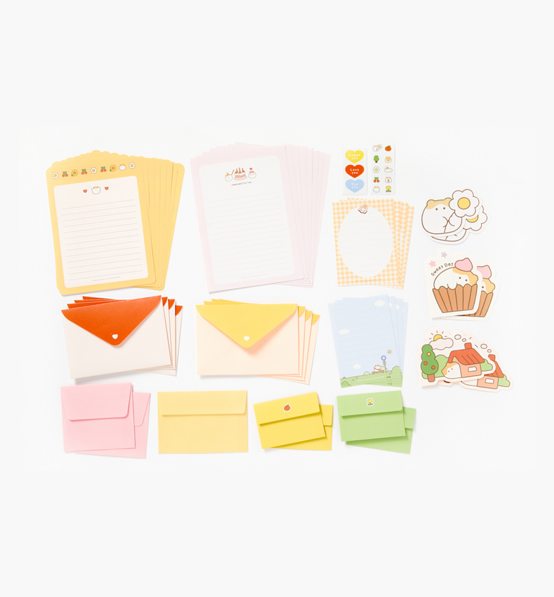 Hamster Letters & Envelopes Set