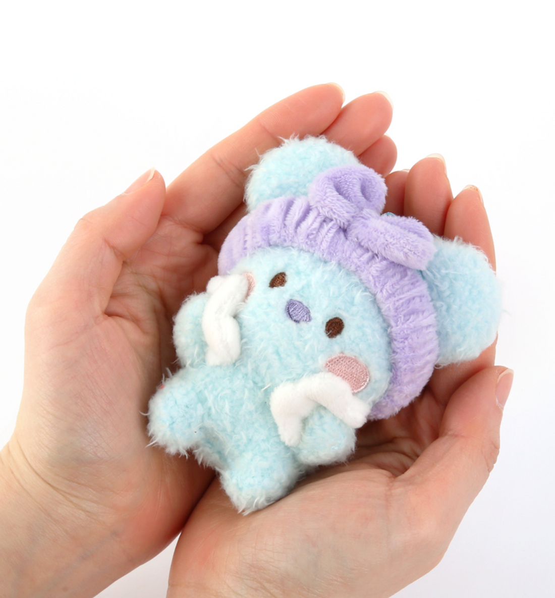 BT21 Minini Plush Bath Time Keyring [Koya]