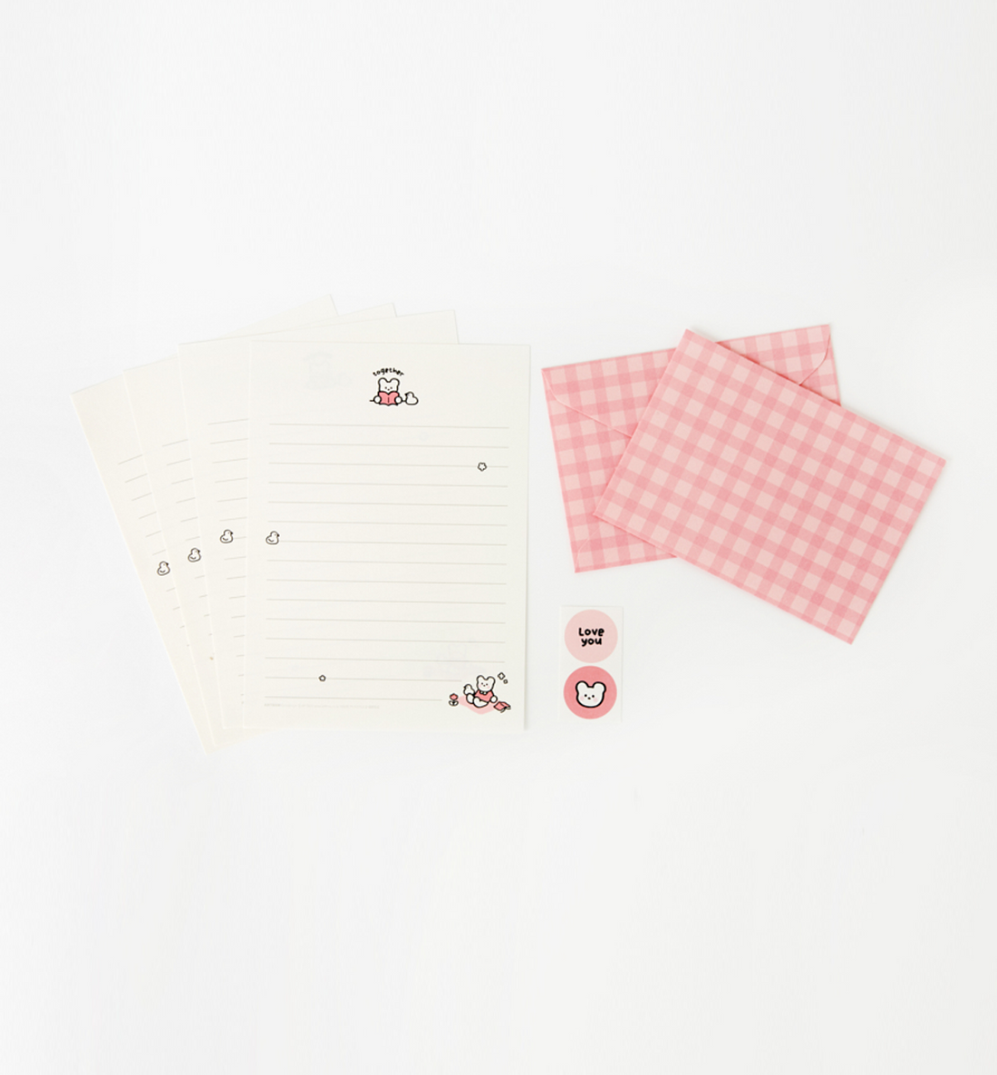 Bear & Duck Letters & Envelopes