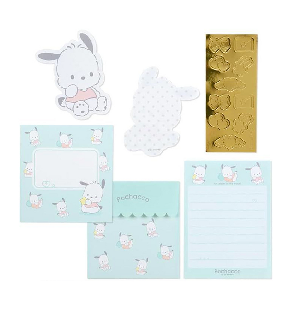 Sanrio Mini Letter Set [Pochacco]