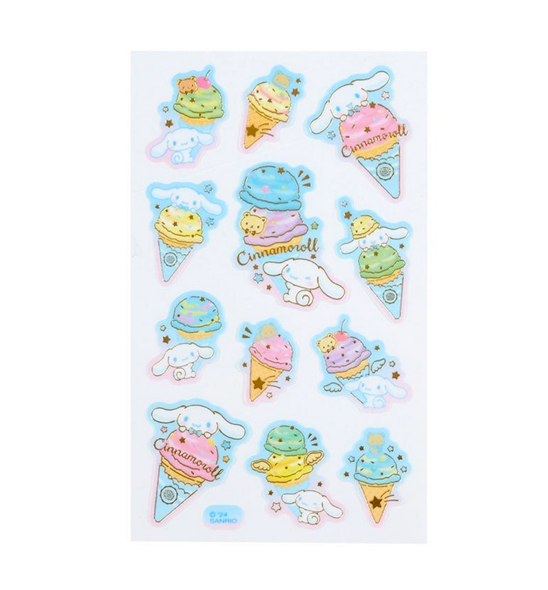 Sanrio Ice Party Sticker [Cinnamoroll]