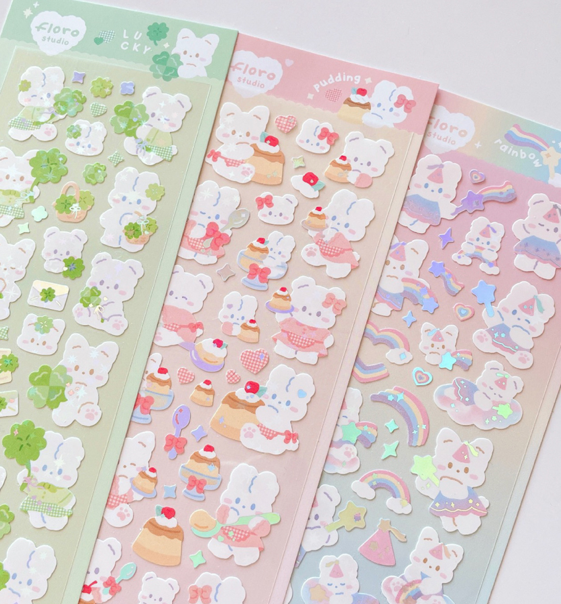 Pudding Babies Seal Sticker