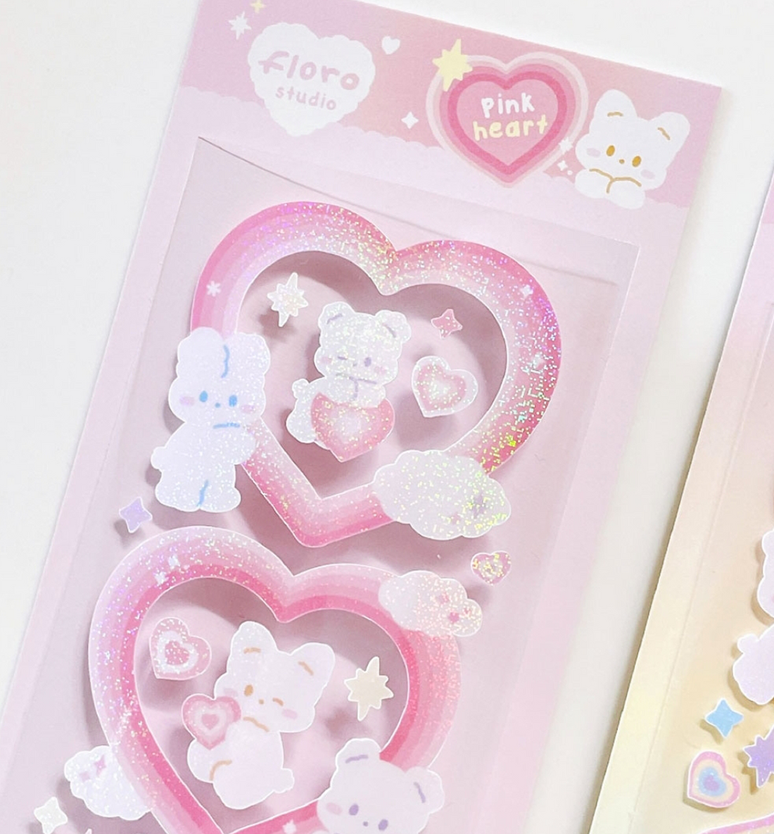 Heart Frame Seal Sticker