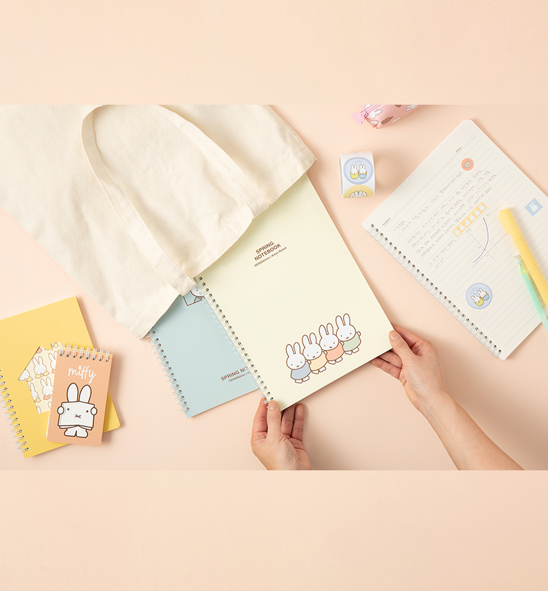 Miffy Lined Spring Notebook