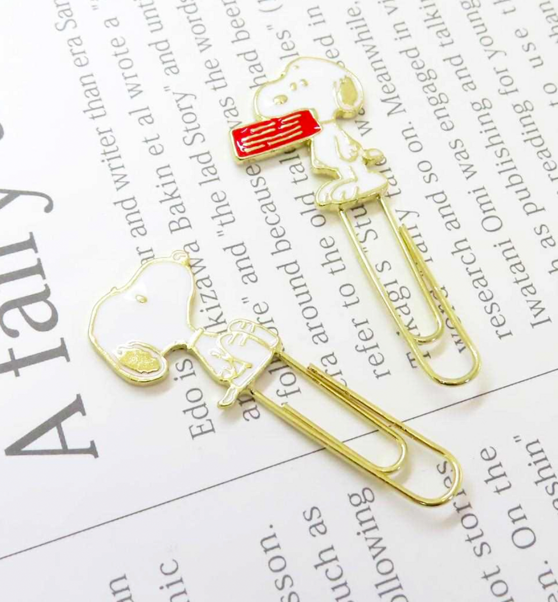 Peanuts Snoopy Paper Clip [Snoopy Food]