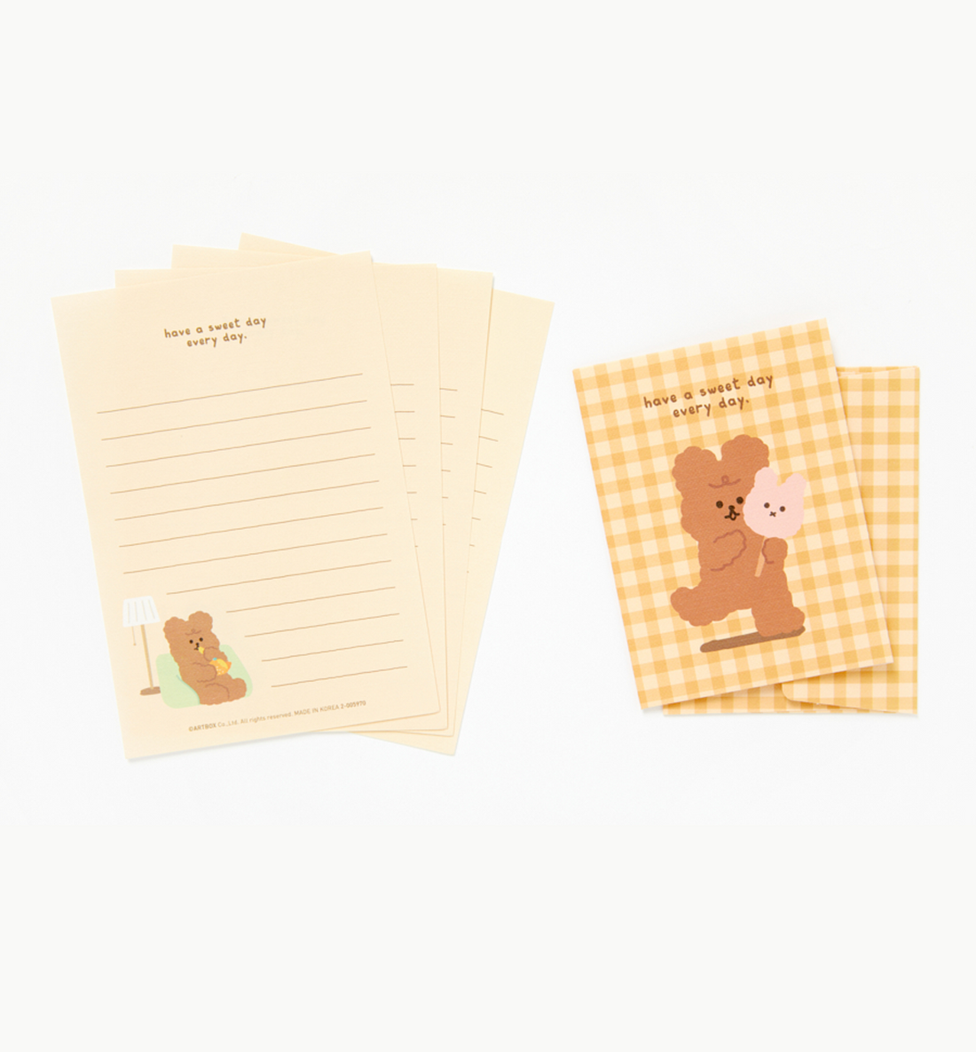 Poodle Mini Letters & Envelopes