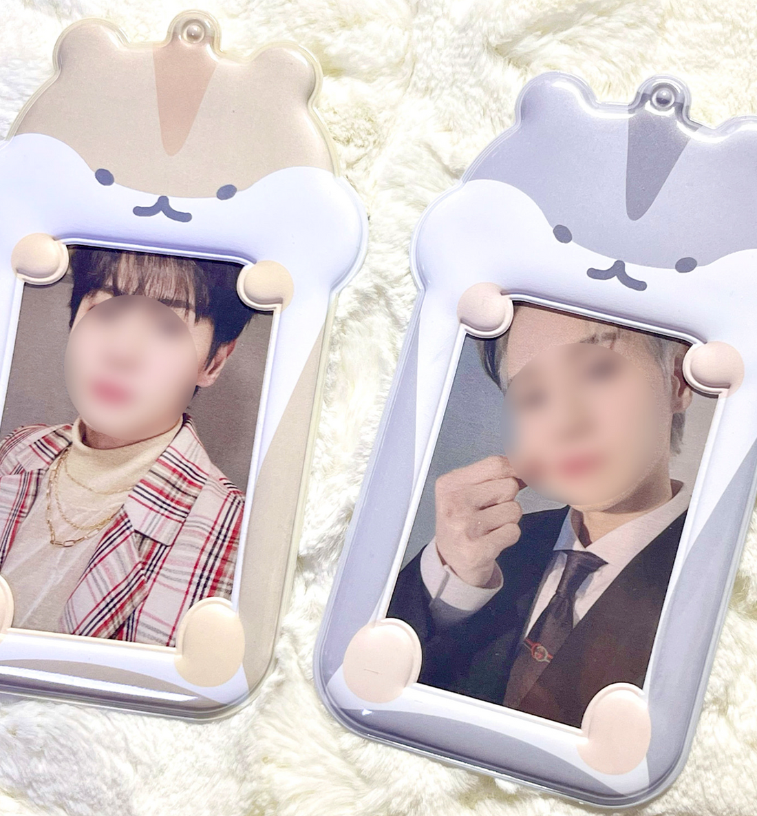 Gray Hamster Photocard Holder