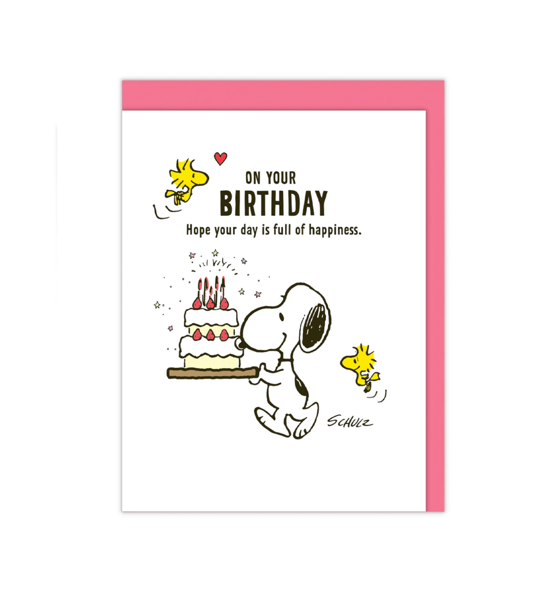 [JAPAN] Snoopy Birthday Celebration 3D Card [Birthday Cake]