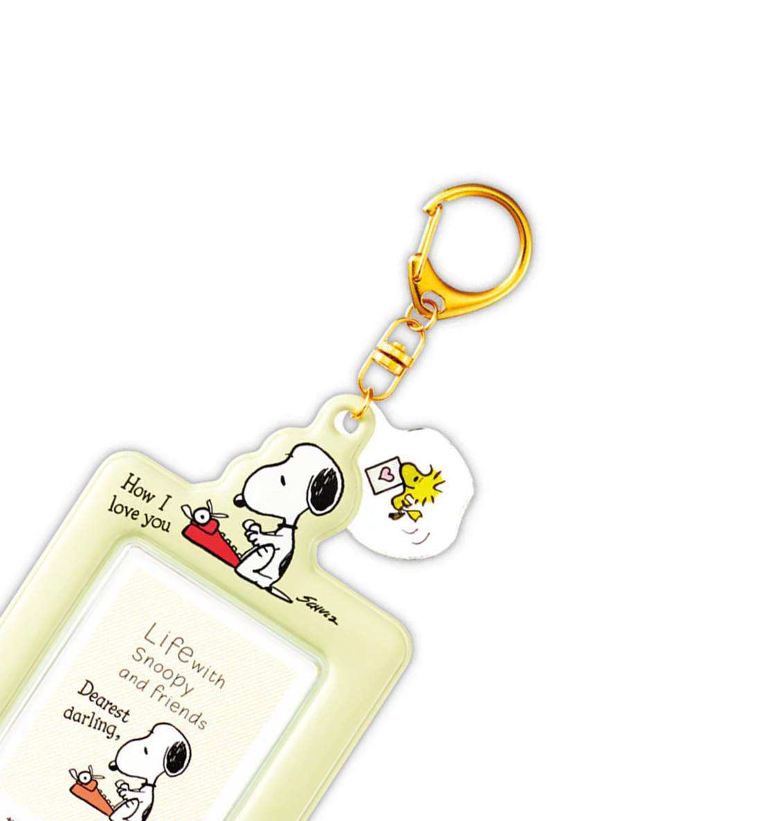 [JAPAN] Snoopy & Friends Photocard Holder [Yellow]