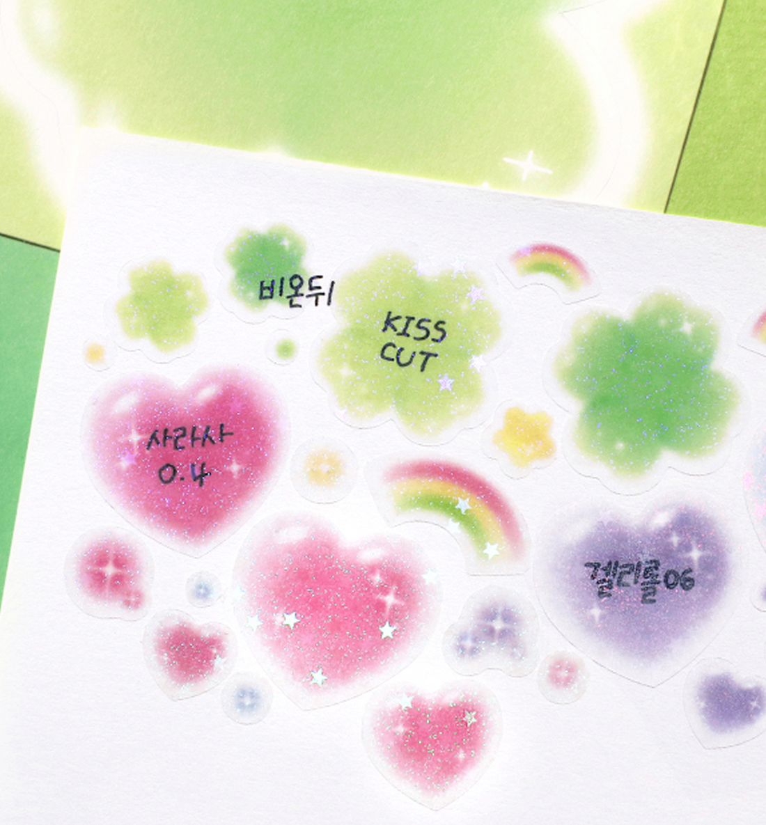 Real Love Kiss Cut Washi Tape