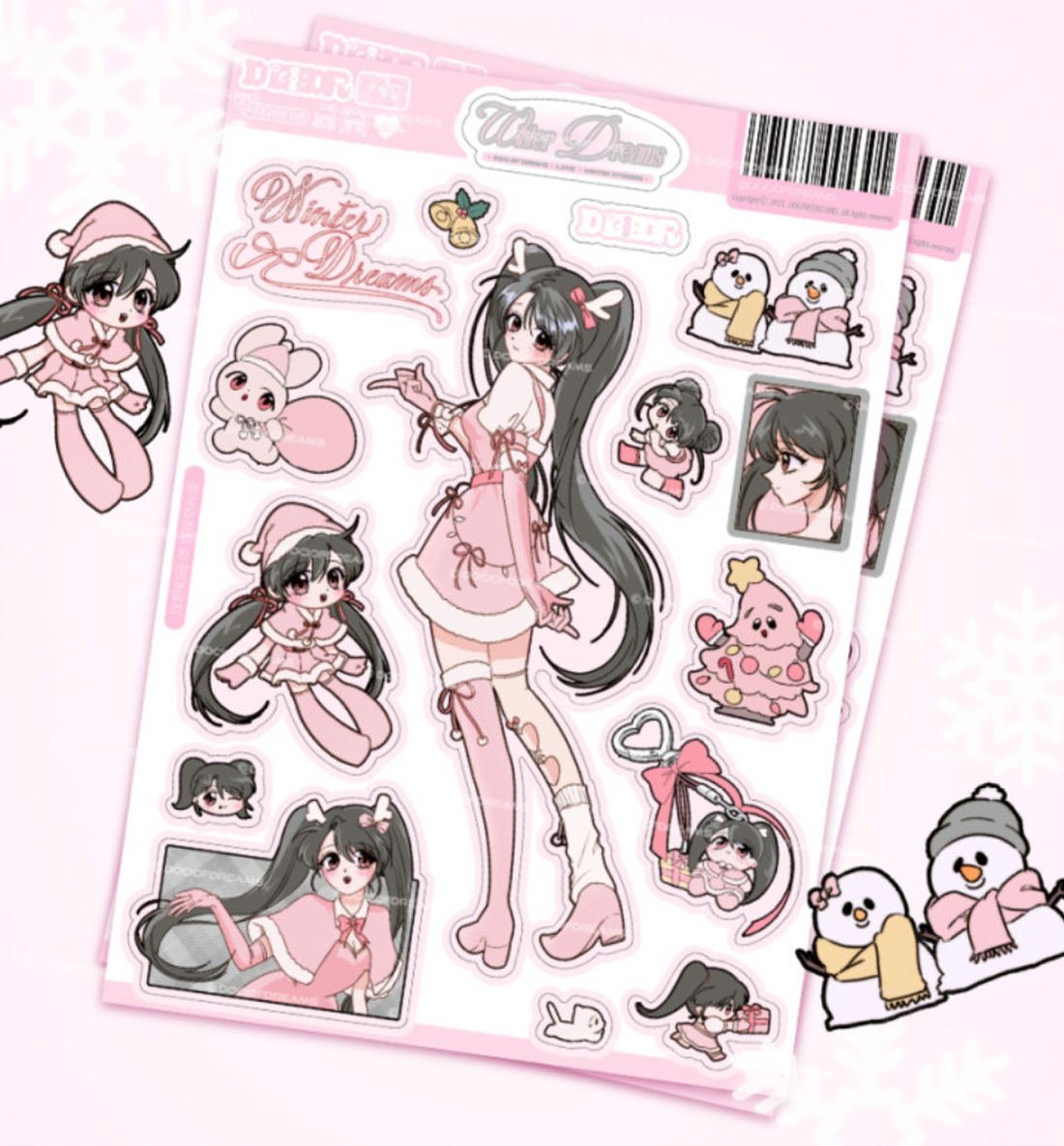 Winter Dream Seal Sticker