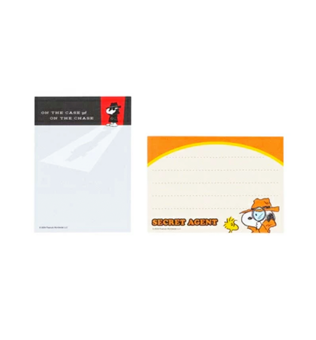 [JAPAN] Peanuts Snoopy Mini Memopad [Secret Agent]