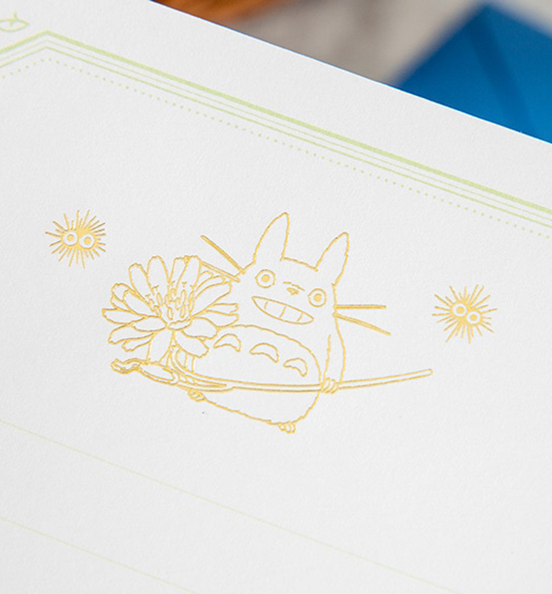 My Neighbor Totoro Letter Set [Gold Foil]