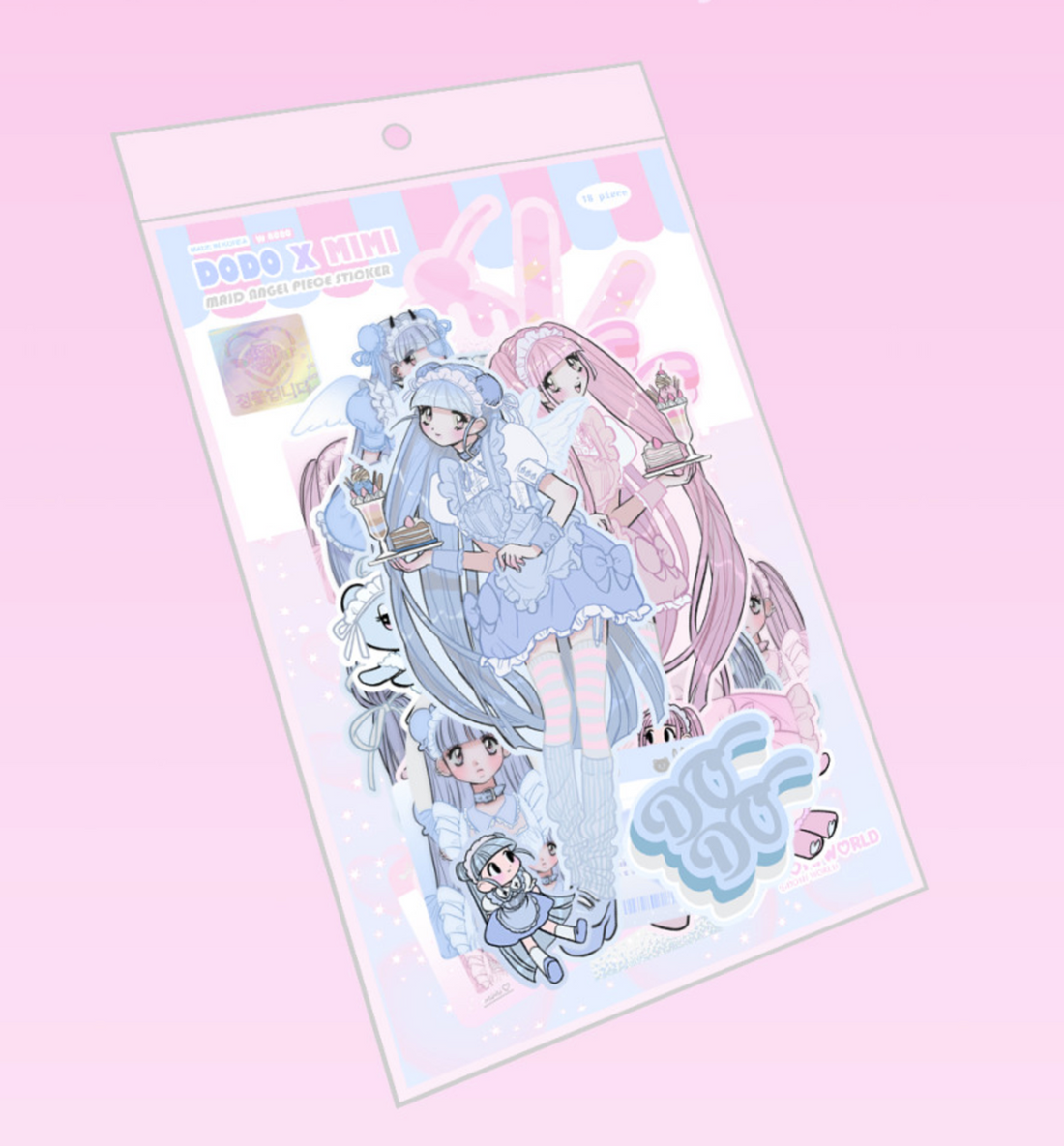 DoDo & Mimi Pieces Sticker Set