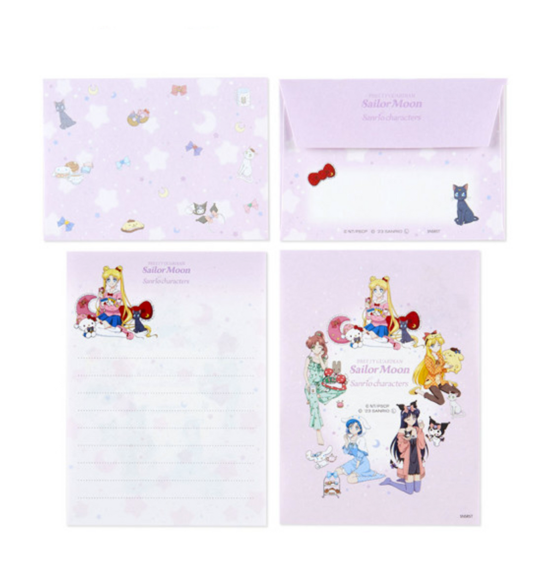 Sailor Moon x Sanrio Mini Letter Set [Cosmos A]