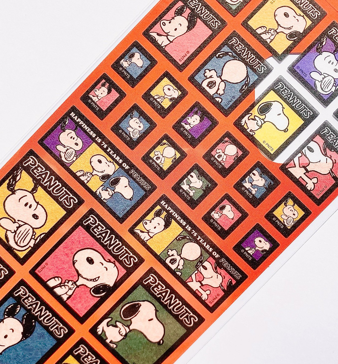 [JAPAN] Snoopy Masking Sticker [75 Years Of Peanuts - D]