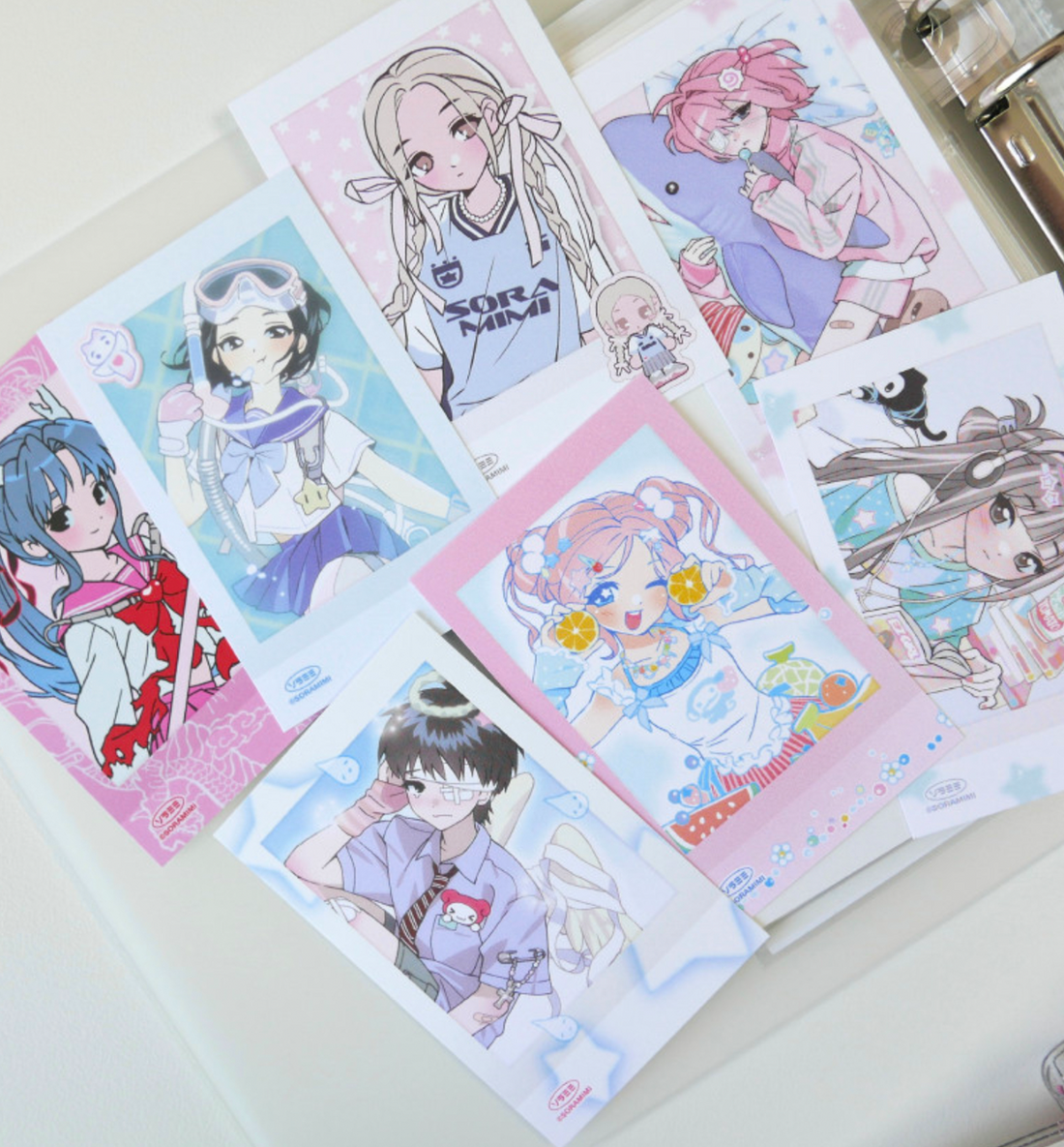 Soramimi Illustration Polaroid Set Ver. 1