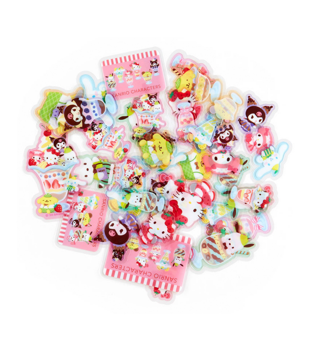 Sanrio Parfait Series Piece Seal Sticker  [43 Stickers]