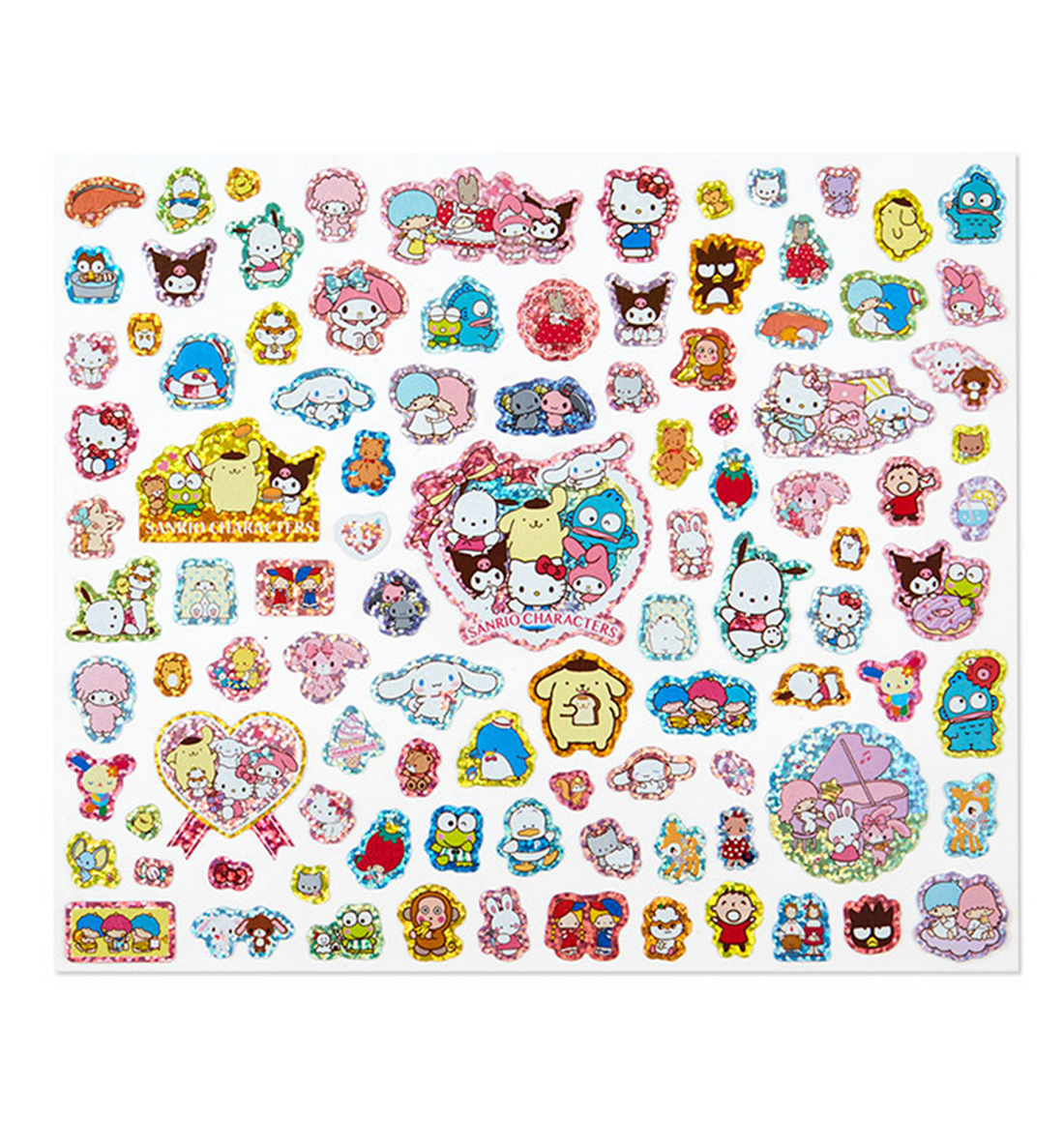 Sanrio Character Retro Seal Sticker