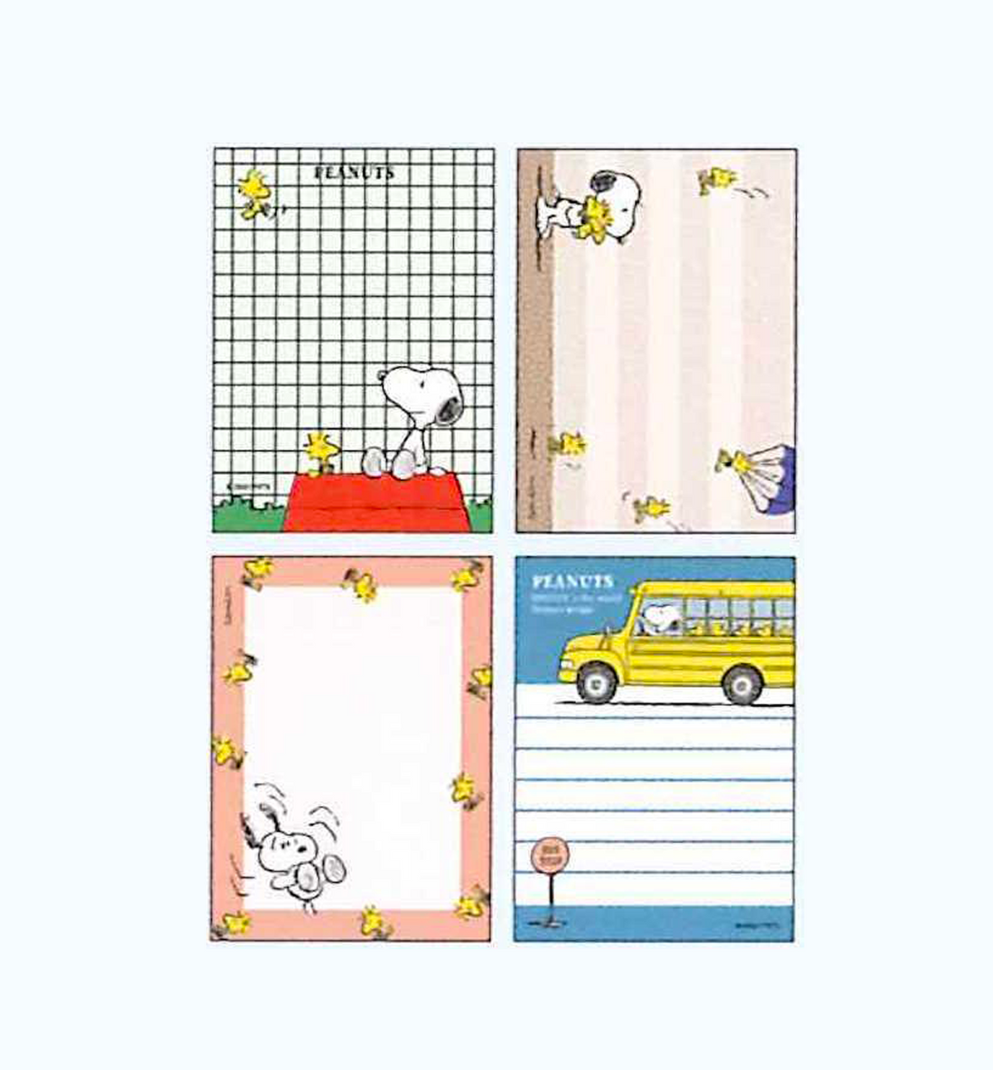 [JAPAN] Peanuts Snoopy Mini Memopad [Snoopy Hug]