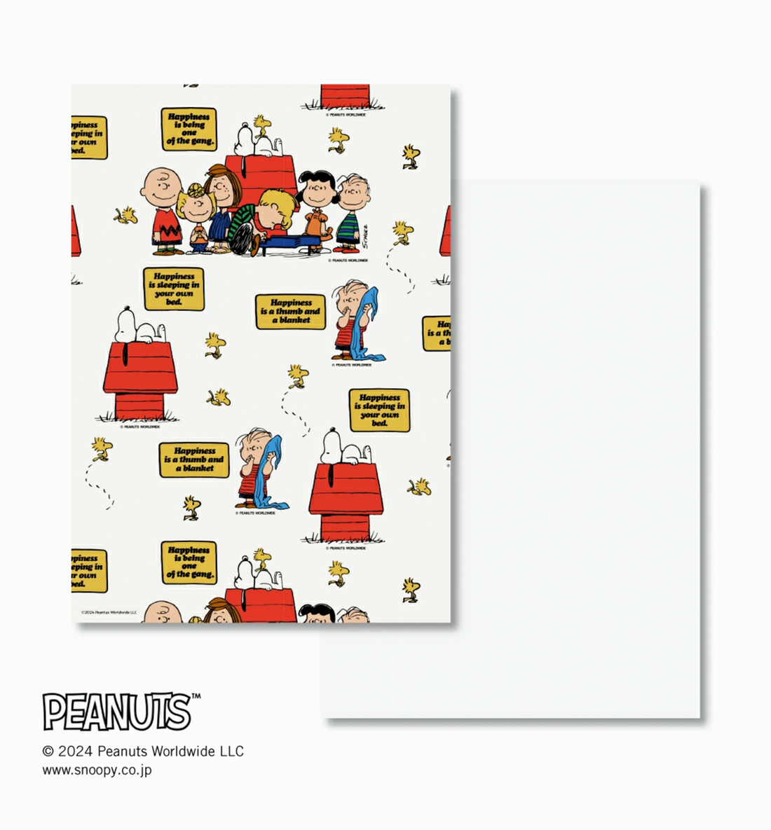 [JAPAN] Peanuts Snoopy 100 Writing and Crafting Papers