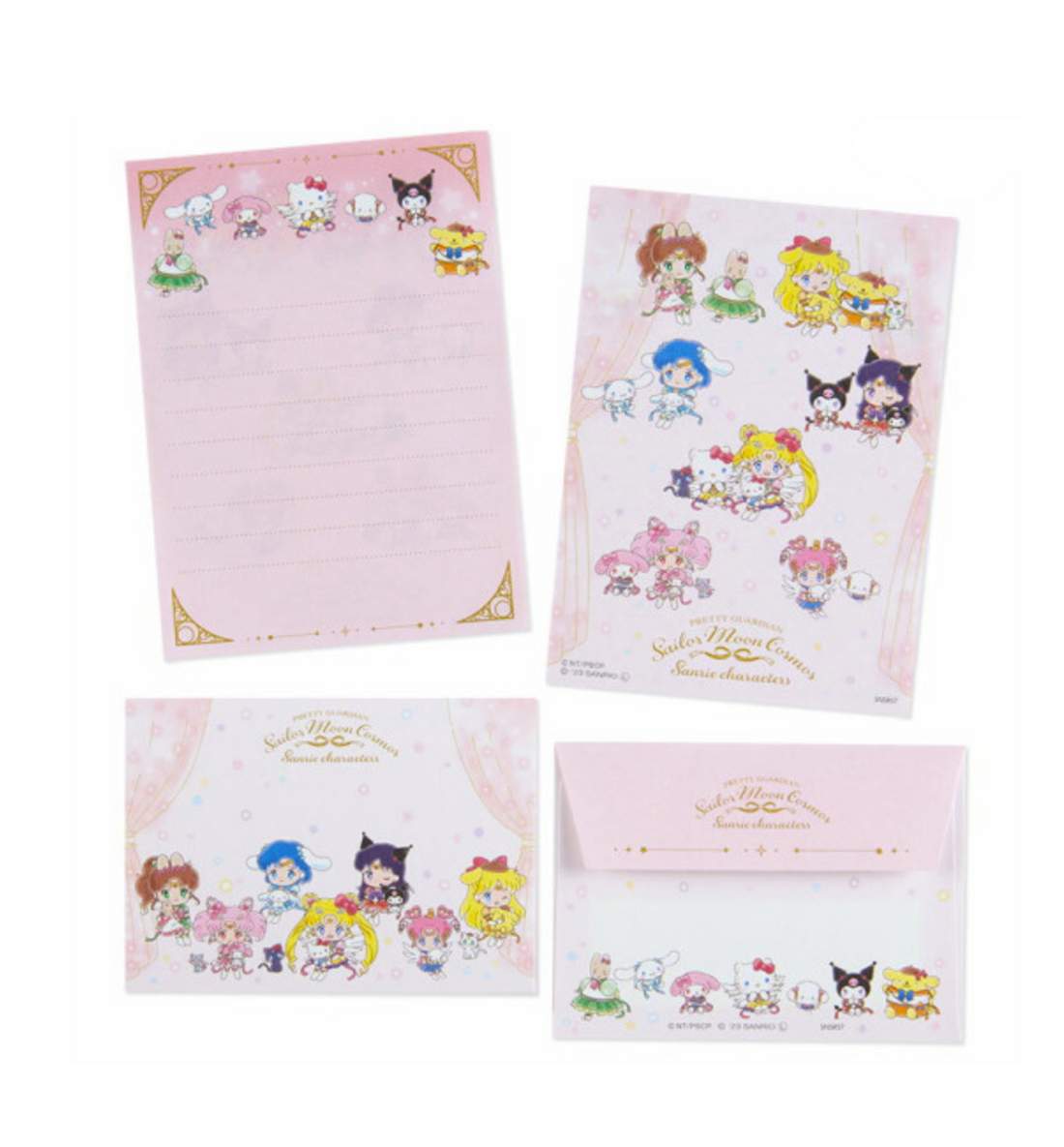 Sailor Moon x Sanrio Mini Letter Set [Inner Guardians & Star Lights]