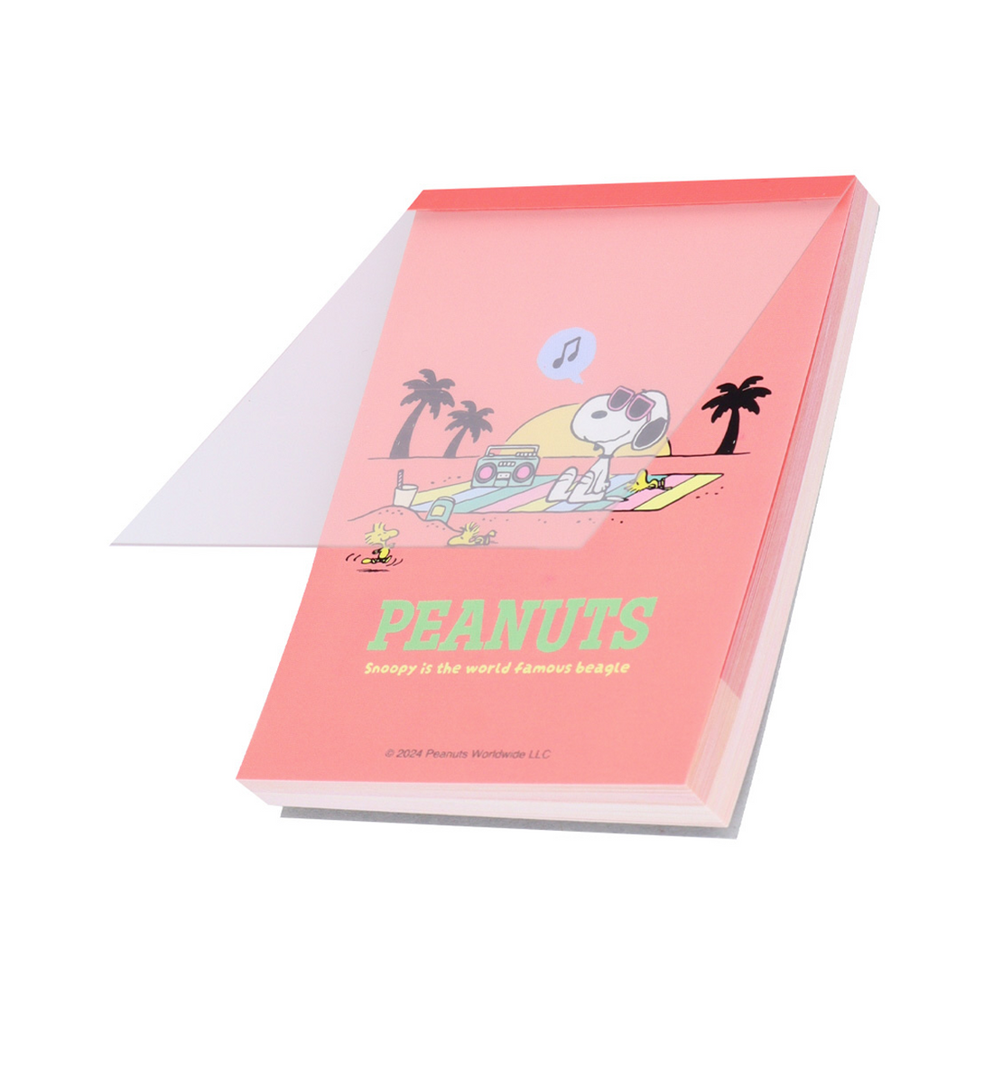 [JAPAN] Peanuts Snoopy Mini Memopad [Beach Dawn]