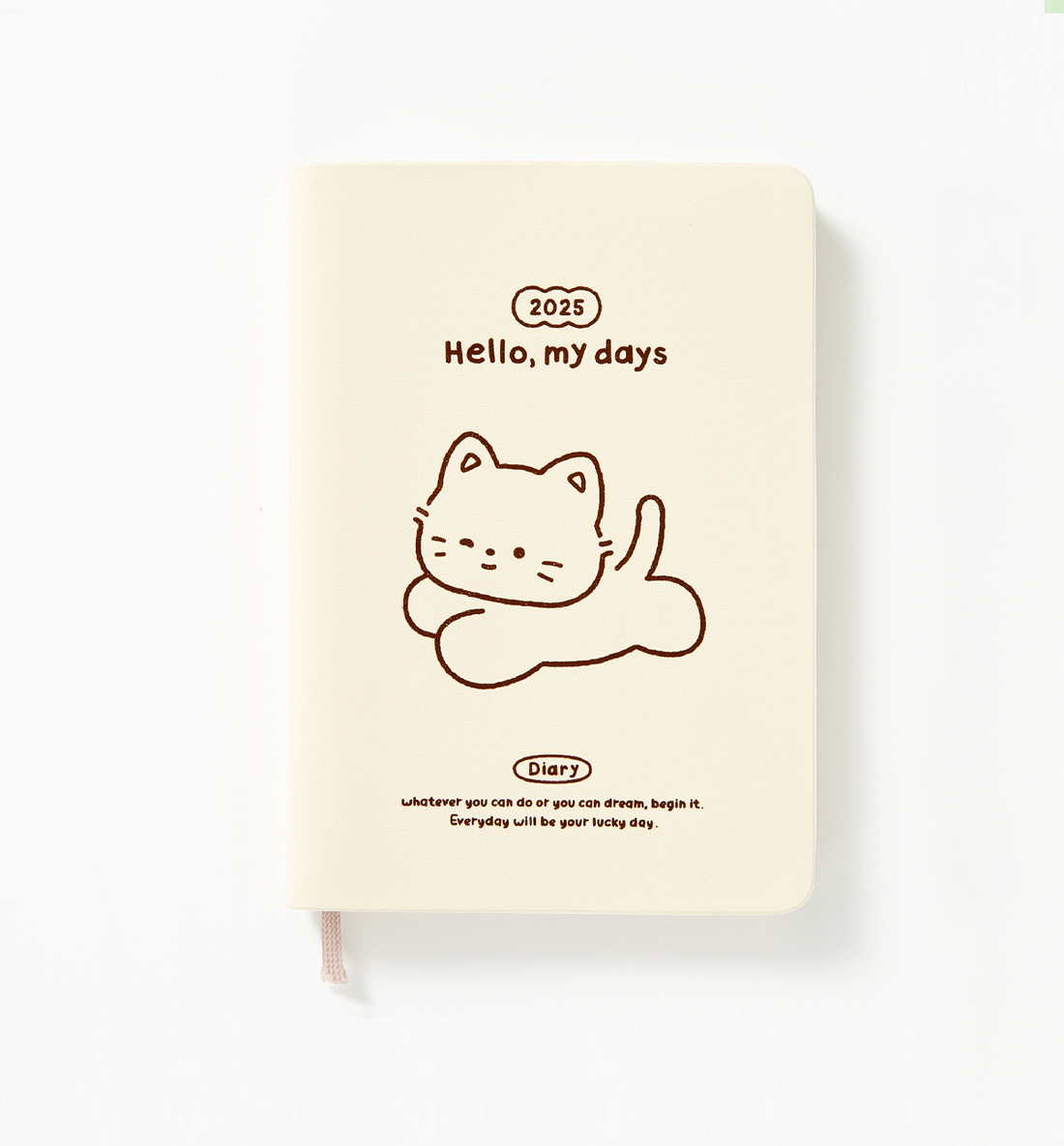 2025 Hello, My Days Weekly Planner [Kitty]