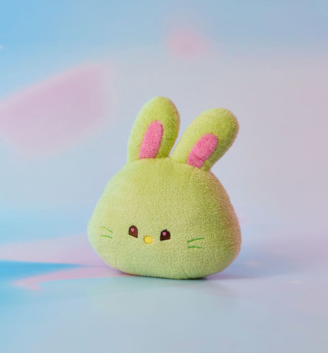 NewJeans Bunny Face Cushion [Green]