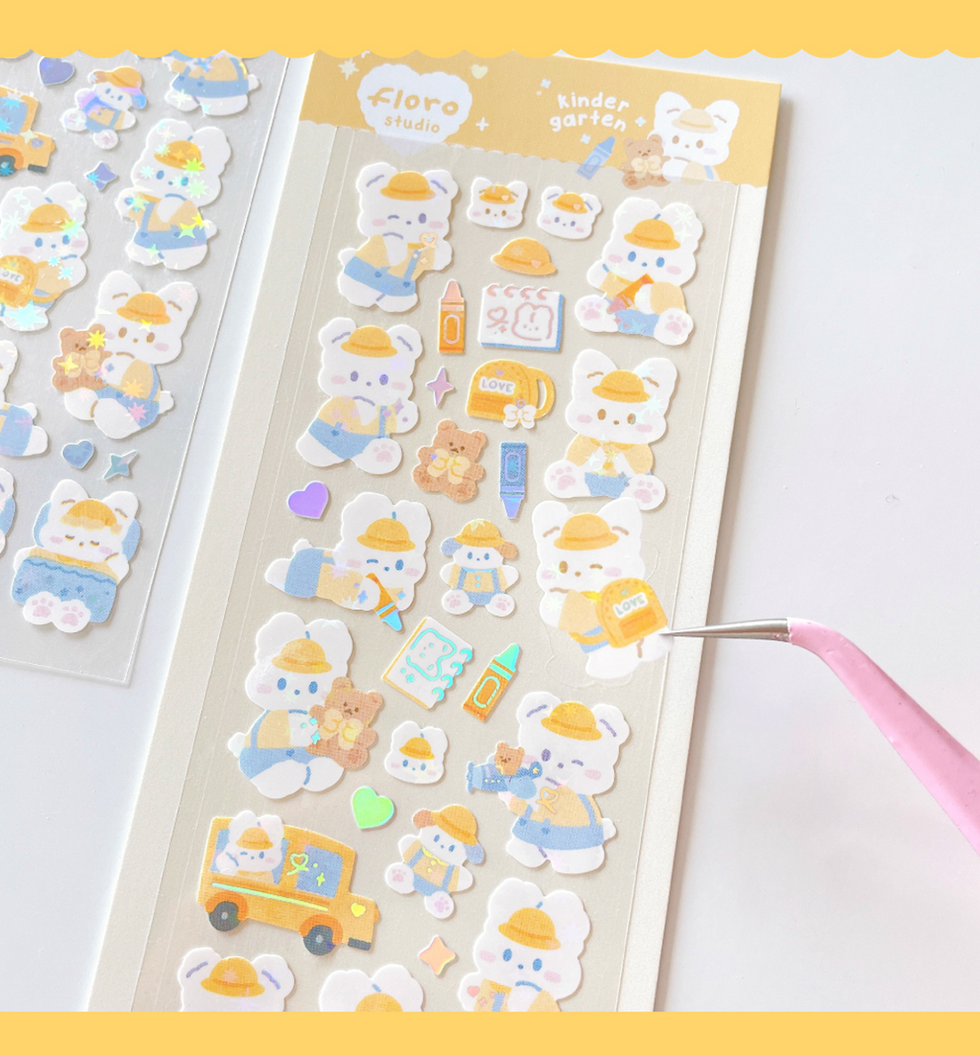 Kindergarten Babies Seal Sticker