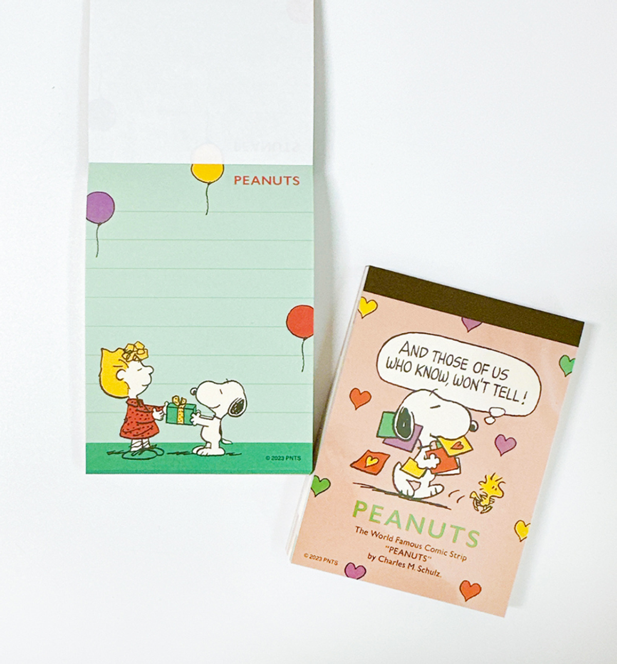 Peanuts Snoopy Mini Memopad [Love Letter]