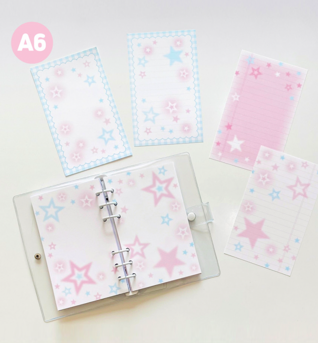 A6 Pretty Starlight Paper Refill