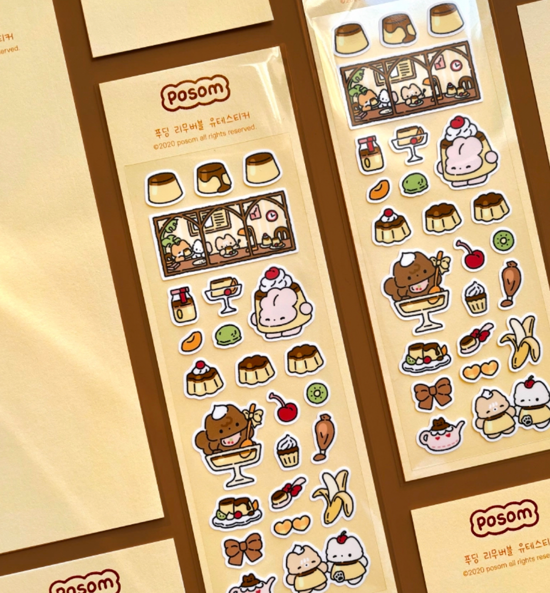 Pudding Seal Sticker