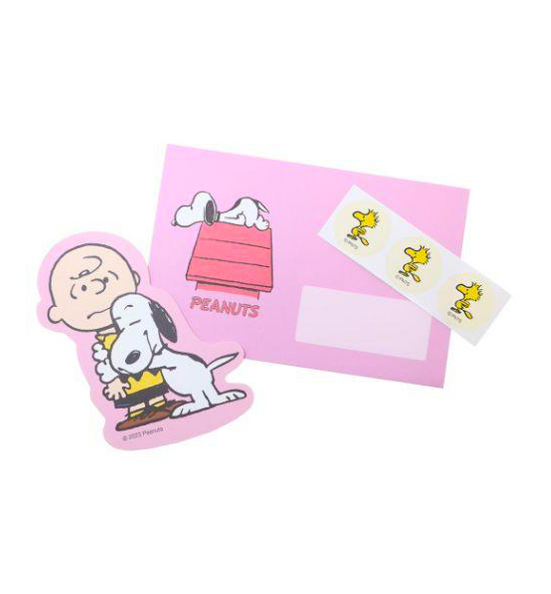 [JAPAN] Peanuts Snoopy Mini Letter Set [Pink]