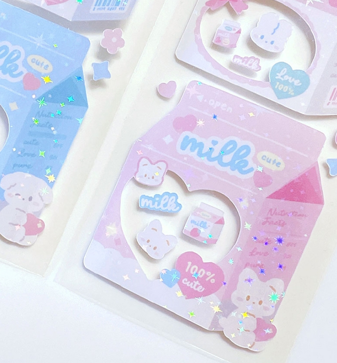 Milk Frame Seal Sticker