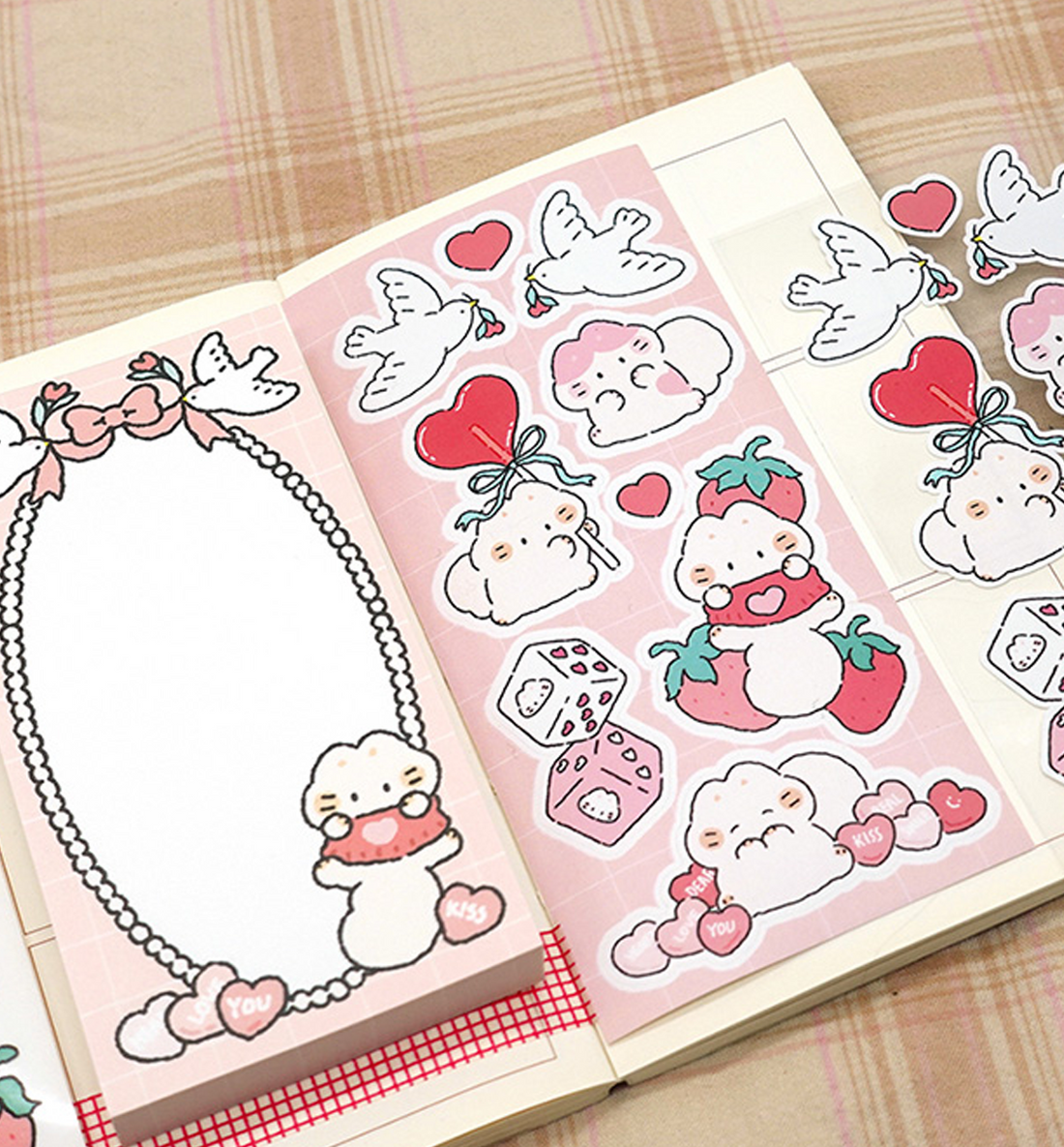 Valentine Seal Sticker