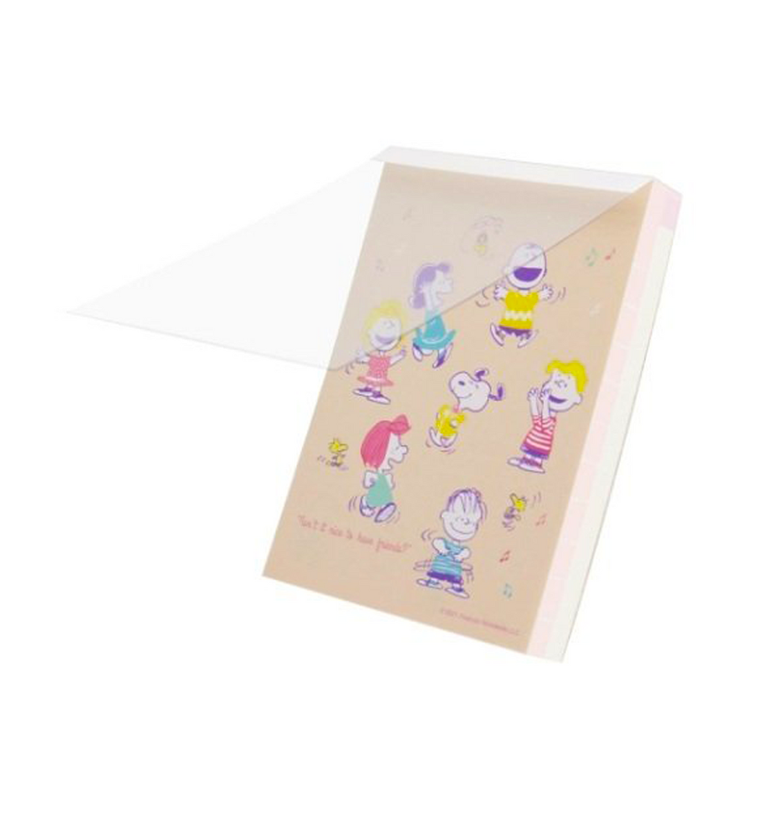 [JAPAN] Peanuts Snoopy Mini Memopad [Friends]