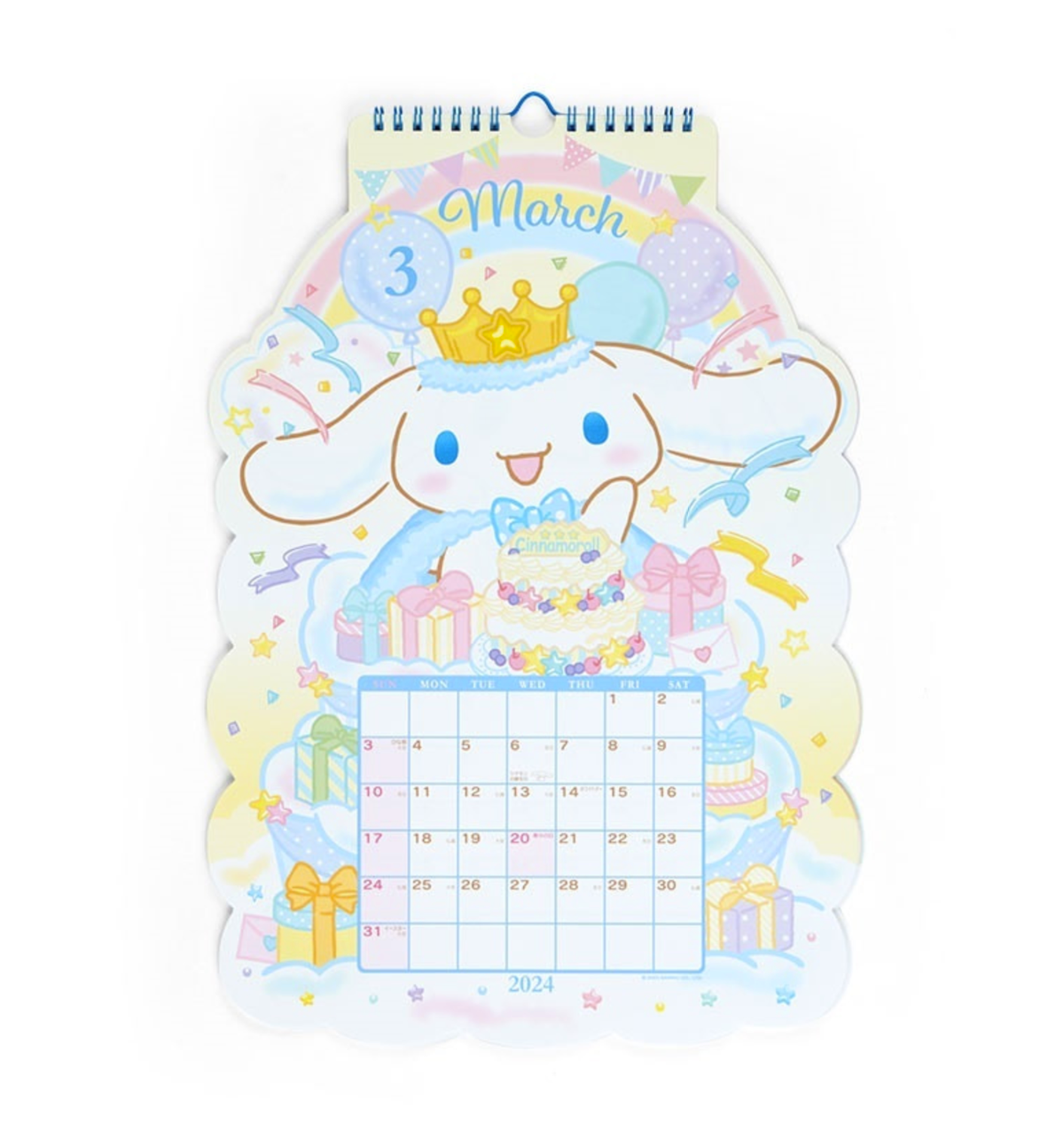 2024 Sanrio Cinnamoroll Wall Calendar [L]