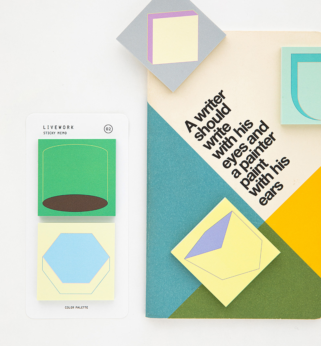 Livework Sticky Note [10 Designs]