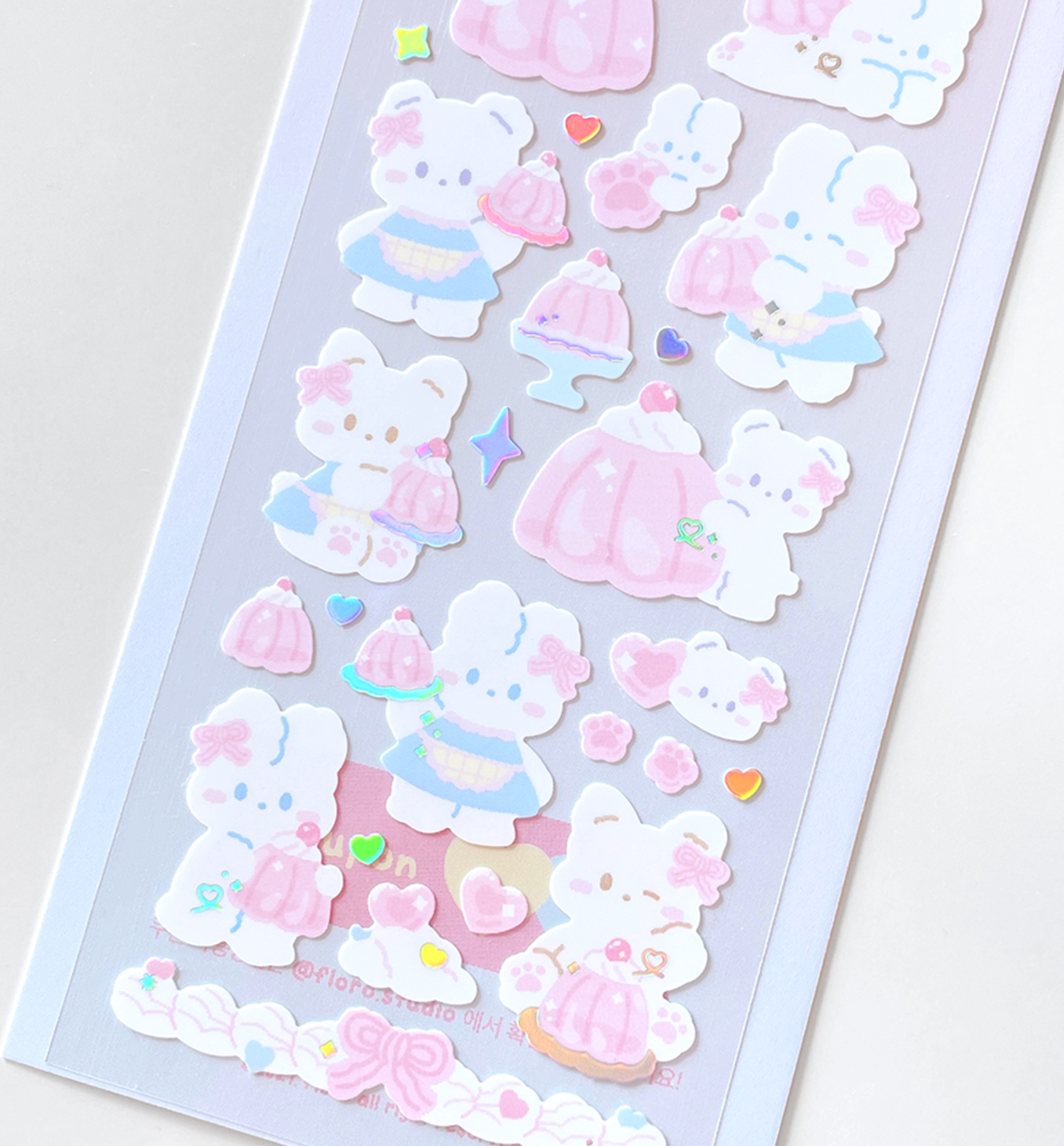 Pink Jelly Babies Seal Sticker