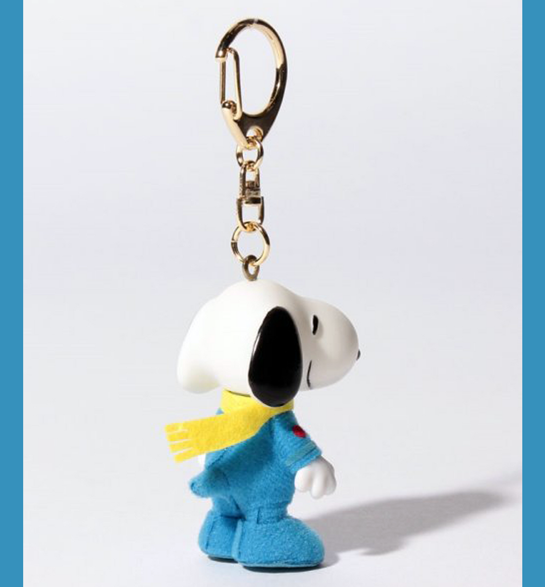 [JAPAN] Peanuts Costume Snoopy Keyring [Astronaut-Limited Edition]