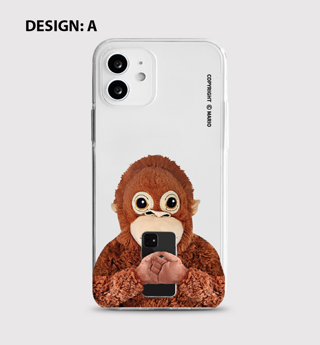 Couple Monkey Phone Case [Jelly]