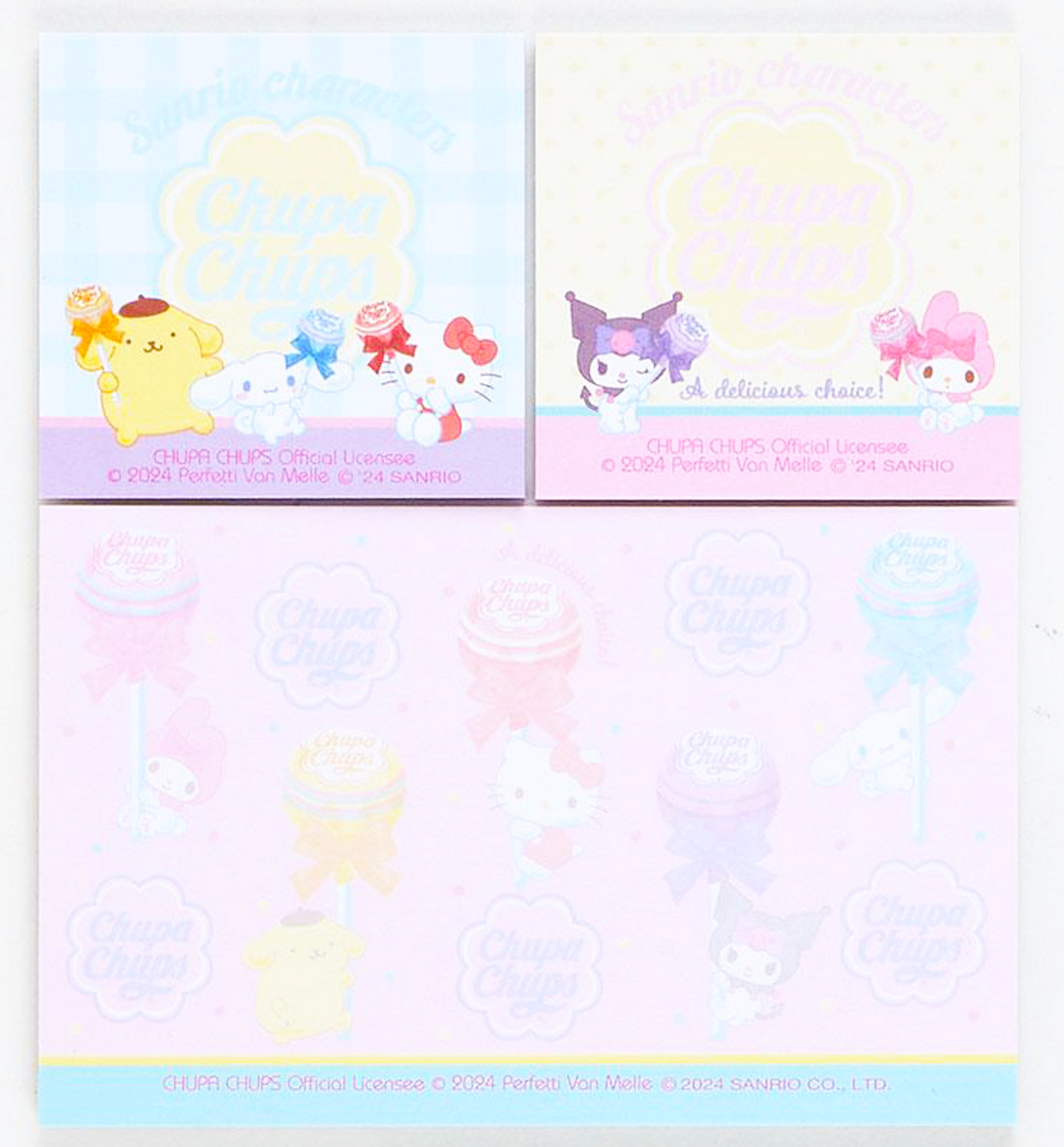 Sanrio Characters & Chupa Chups Sticky Note Set [Limited Edition]