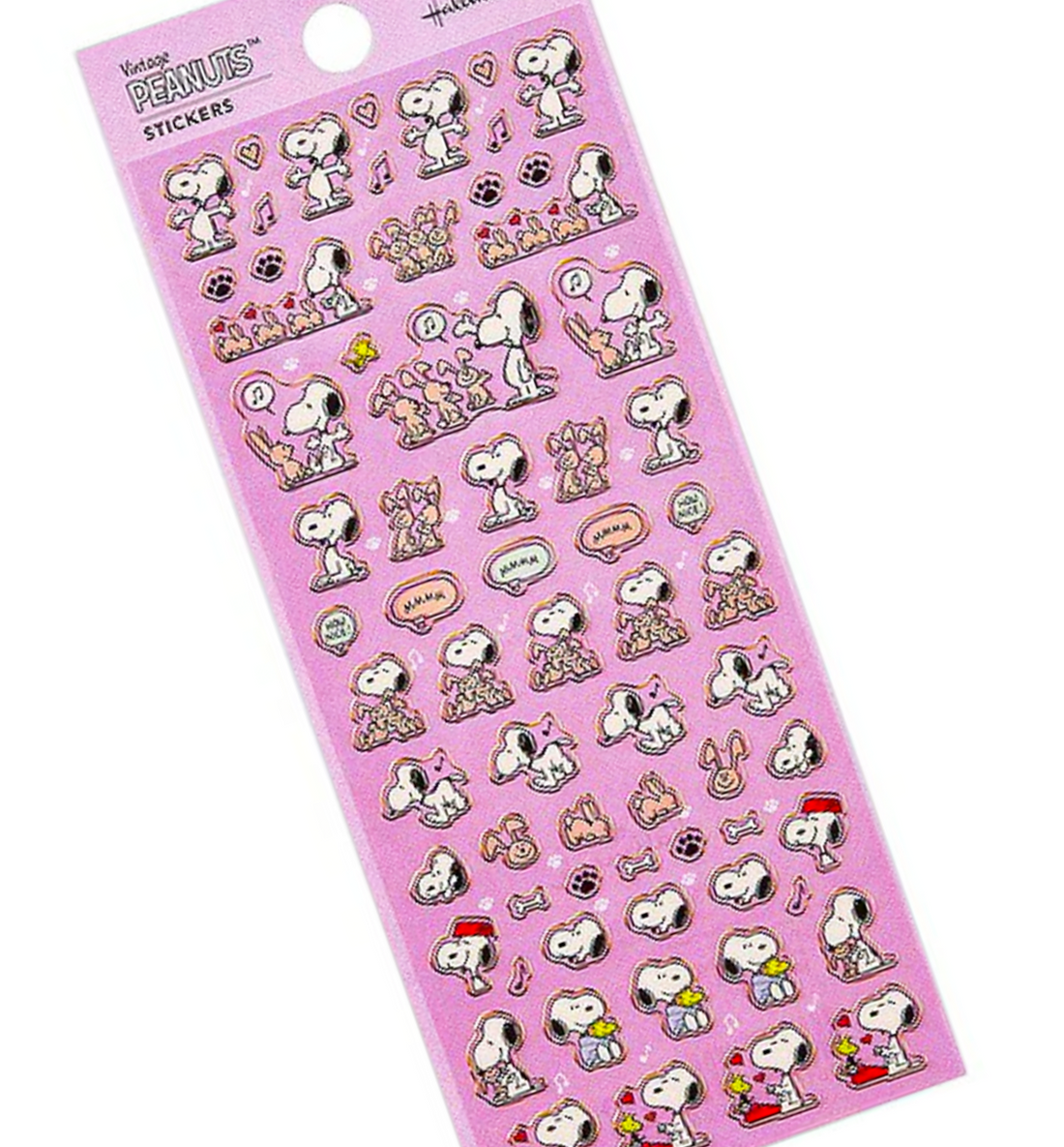 [JAPAN] Peanuts Snoopy Sticker [Pink Rabbit]