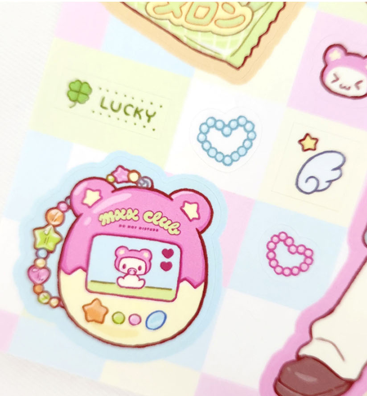 Love Bubble Blue Seal Sticker [2 Stickers]