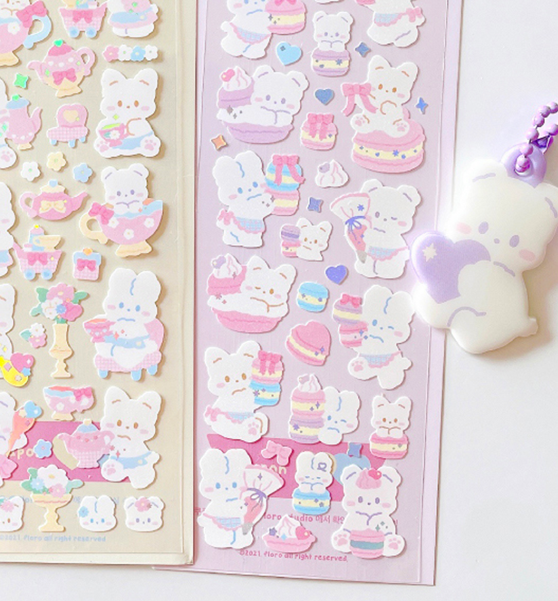 Macaron Babies Seal Sticker