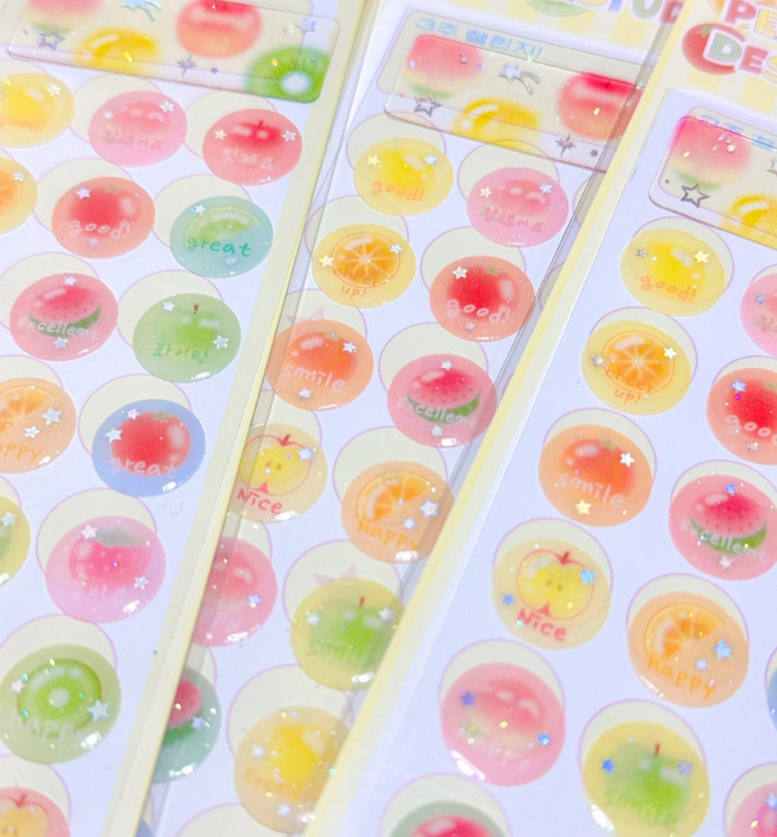 Fruit Praise Epoxy Seal Sticker