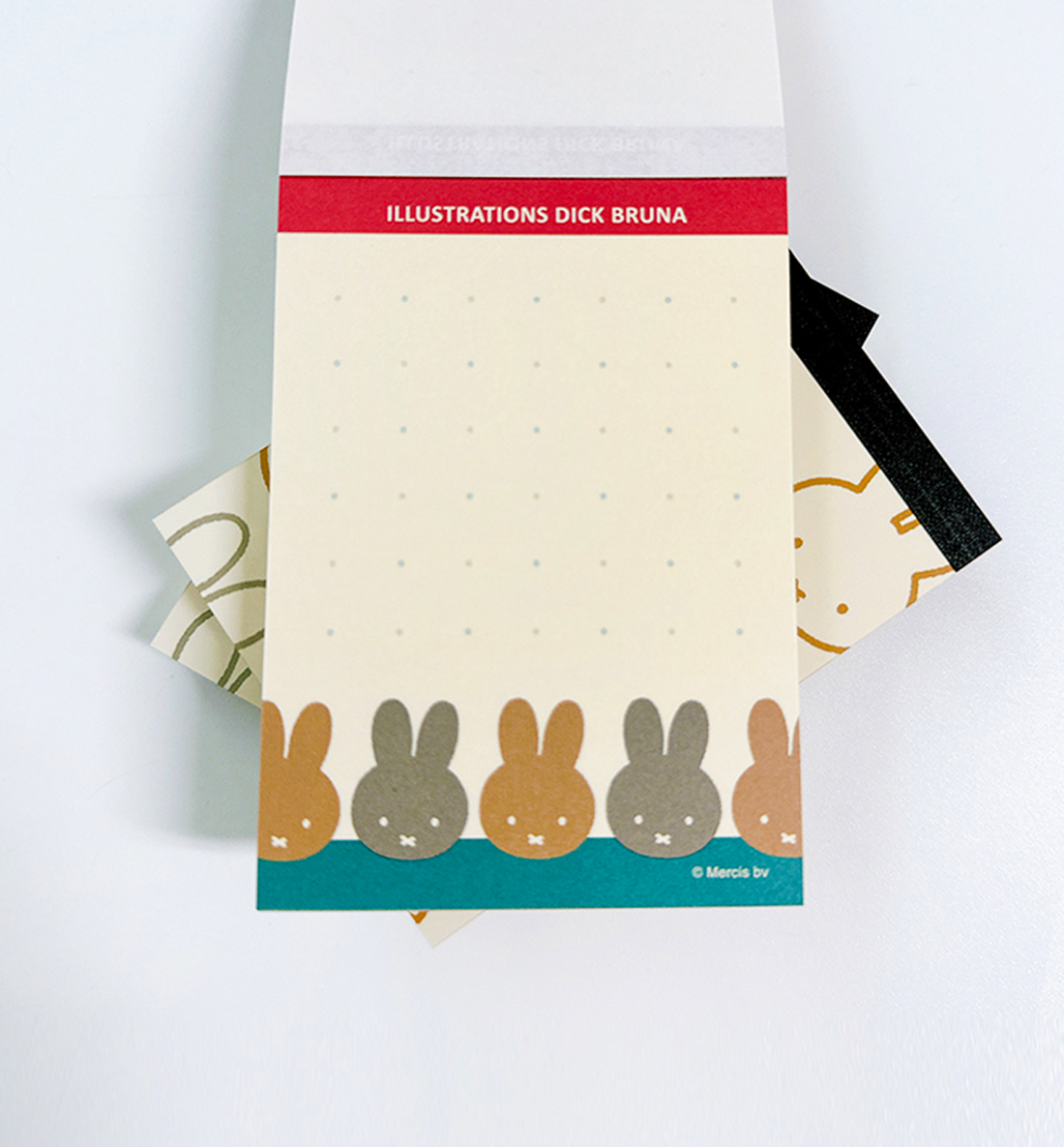 Miffy Mini Memopad [Face Pattern]