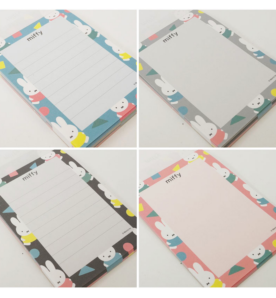 Miffy Memopad [Pink Pattern]