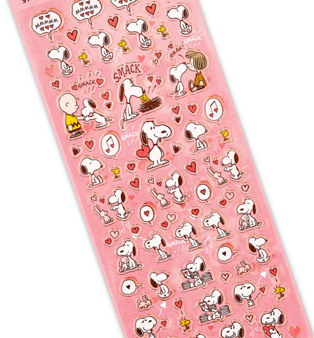 [JAPAN] Peanuts Snoopy Sticker [Many Hearts]